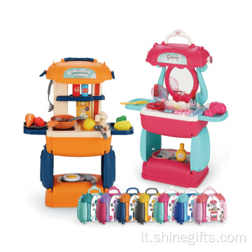 Preschool Cooking Game Set da cucina giocattoli